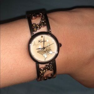 ✨Beautiful Brown Butterfly Watch✨